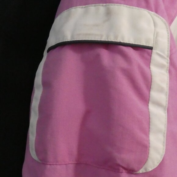 COLUMBIA SPORTSWEAR | women's medium | Vibrant Pink Winter Jacket | White Detail - Picture 14 of 16